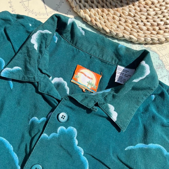 Vinage Bermuda Cruz Hawaiian Surf Shirt - Picture 2 of 5